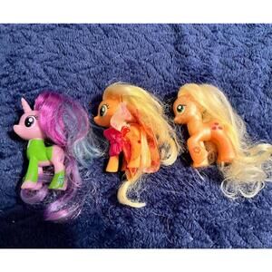 My Little Pony Vintage Toy Figures Set of 3